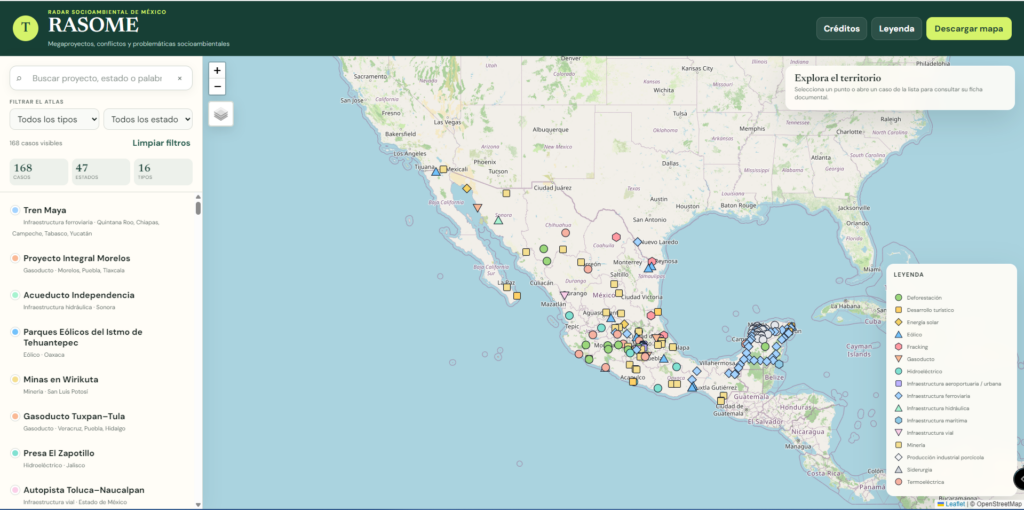 Rastreador Socioambiental de México (RASOME)